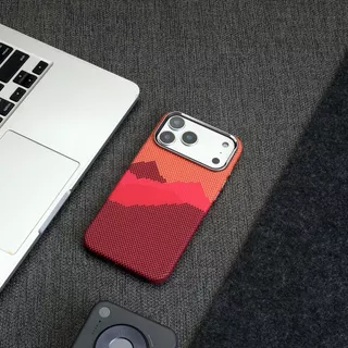Kevlar Magnetic Carbon Fiber เหมาะสําหรับ iPhone 15 16 17 pro max air Frosted เคสโทรศัพท์กันกระแทกเคสน้ําหนักเบา