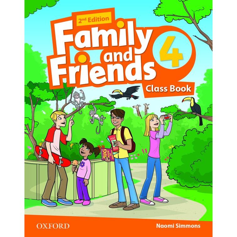 Se-ed (ซีเอ็ด) : หนังสือ New Family and Friends 2nd ED 4 : Classbook (P)