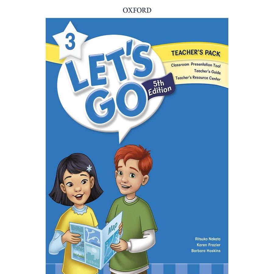 Bundanjai (หนังสือ) Let's Go 5th ED 3 : Teacher’s Pack (P)