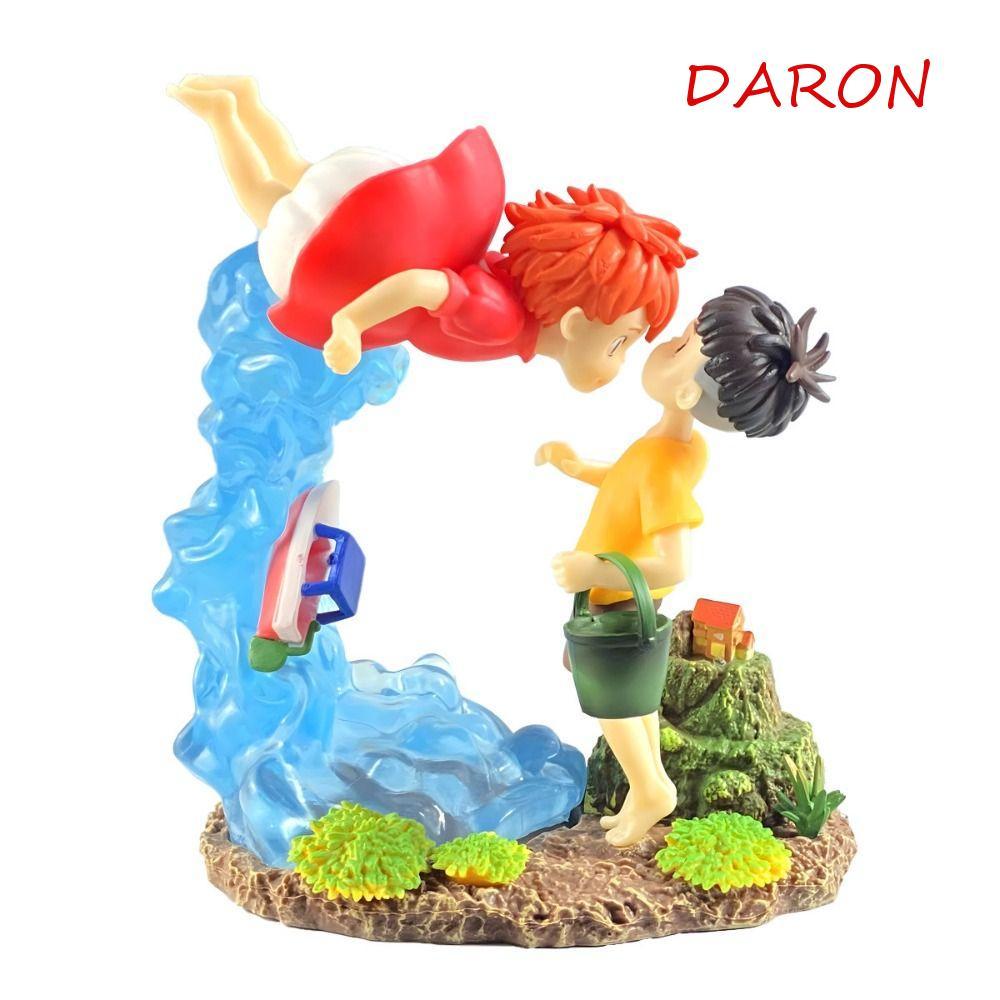 DARON Ponyo On The Cliff รูป, PVC ตุ๊กตาการ์ตูน Sousky Seagal รูป, เด็ก 15 ซม. Kawaii ของเล่น Ponyo 