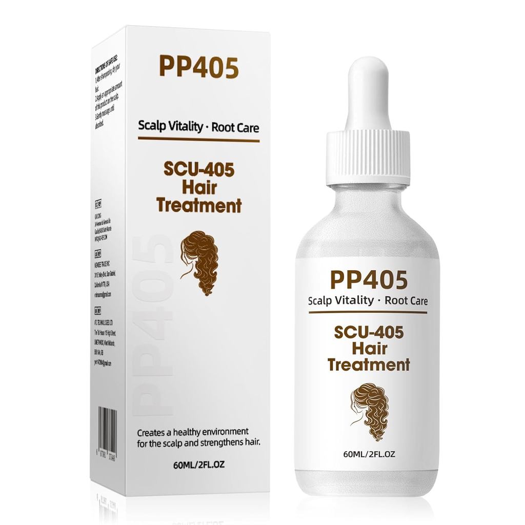 PP405การรักษาเส้นผม–น้ําหนักเบาScalpSerumforFuller-LookingHair,สูตรไม่เหนียวเหนอะหนะพร้อมHyaluronicA