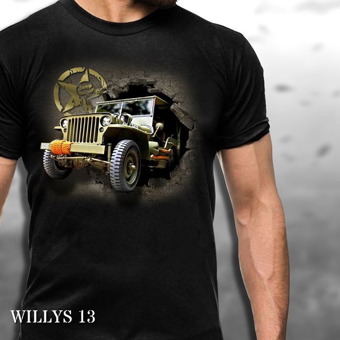 Jeep Willys Army เสื้อยืด Jeep Mania เสื้อยืด Distro Premium Offroad Tshirt Family