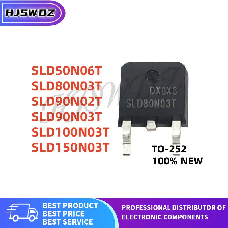 5PCS SLD150N03T SLD90N02T SLD90N03T SLD100N03T SLD80N03T SLD50N06T TO-252 Field Effect ทรานซิสเตอร์