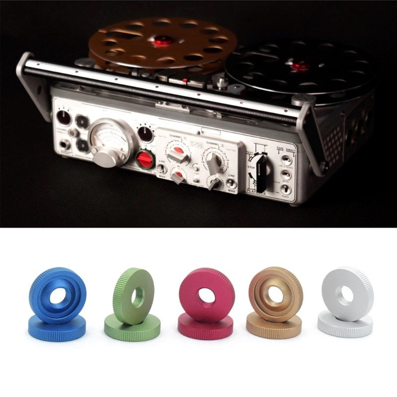 NAMA Aluminium Alloy Tape Recorder Hardware Nuts Smooth Detailing 5 สีตัวเลือก