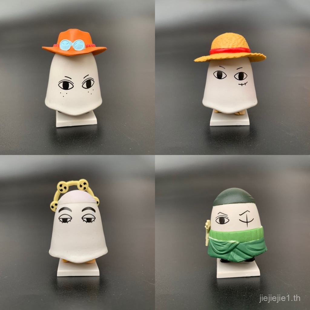 ขายร้อนเวอร์ชั่นญี่ปุ่นจํานวนมาก One Piece God of Egypt Majed Luffy Zoro Ace Gashapon YUAB