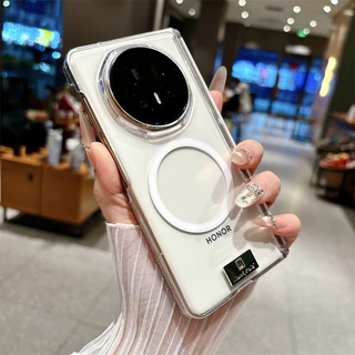 สําหรับ Honor Magic V5, เคสโทรศัพท์หมอกน้ําแข็งพีซีฝ้าบางพิเศษ, ฝาครอบป้องกันการชาร์จไร้สายป้องกันการตกใหม่