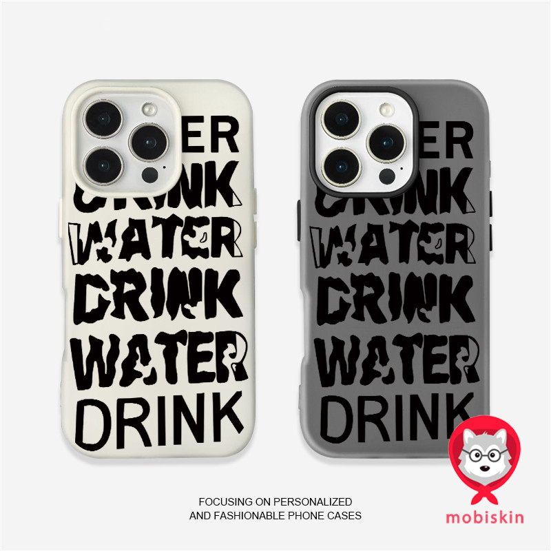 เคสโทรศัพท์แบบ 2 in 1 ซิลิโคนใส เคสเยลลี่ เคสไอโฟน 13 ดื่มน้ำ  สำหรับ iPhone17 16 15 14 13 12 11 Pro Max X XR XS Max 7 8