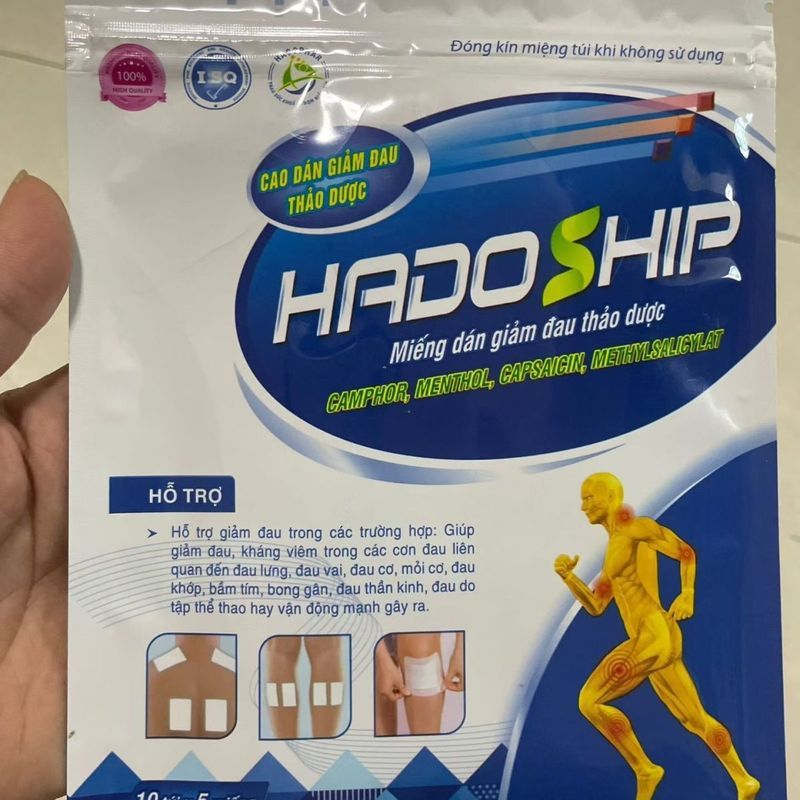 เวียดนาม Huss สติกเกอร์ HADOSHIP ไหล่คอสติกเกอร์คําร่วมของแท้สติกเกอร์เข่าของแท้ pdd// 12.29.-