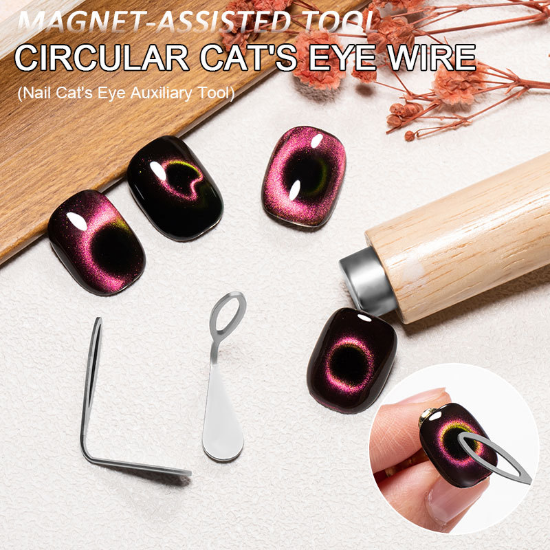 1ชิ้น 3D แท่งแม่เหล็กอเนกประสงค์พิเศษ สำหรับแคตไอส์เอฟเฟกต์ Nail Art Design
