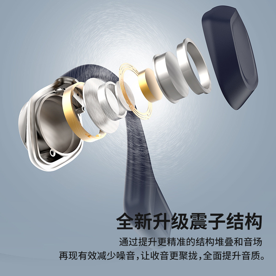 หูฟังแบบพับได้ ES-918 หูฟังว่ายน้ำ IPX8 หูฟังบลูทูธ 6.0 หูฟังกีฬา 32GB