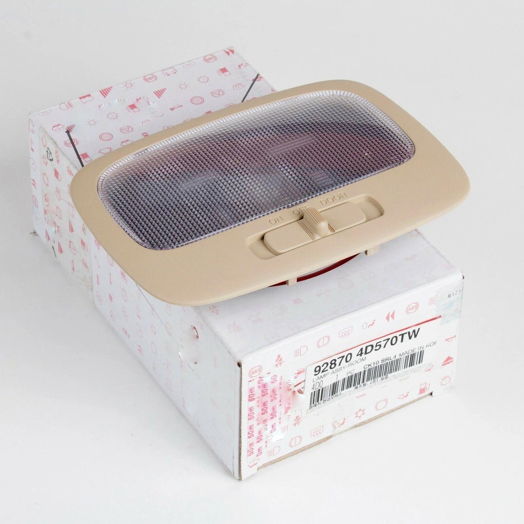 928704D500TW ภายใน Overhead Room โคมไฟ Beige สําหรับ KIA CARNIVAL SEDONA 2008-2015 OEM 92870-4D500TW