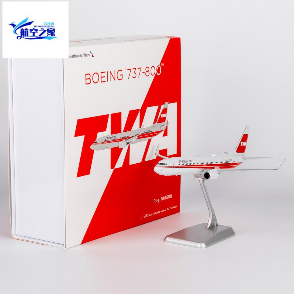 NG รุ่น 100/200 American Airlines B737-800/w N915NN โมเดลเครื่องบินโลหะ