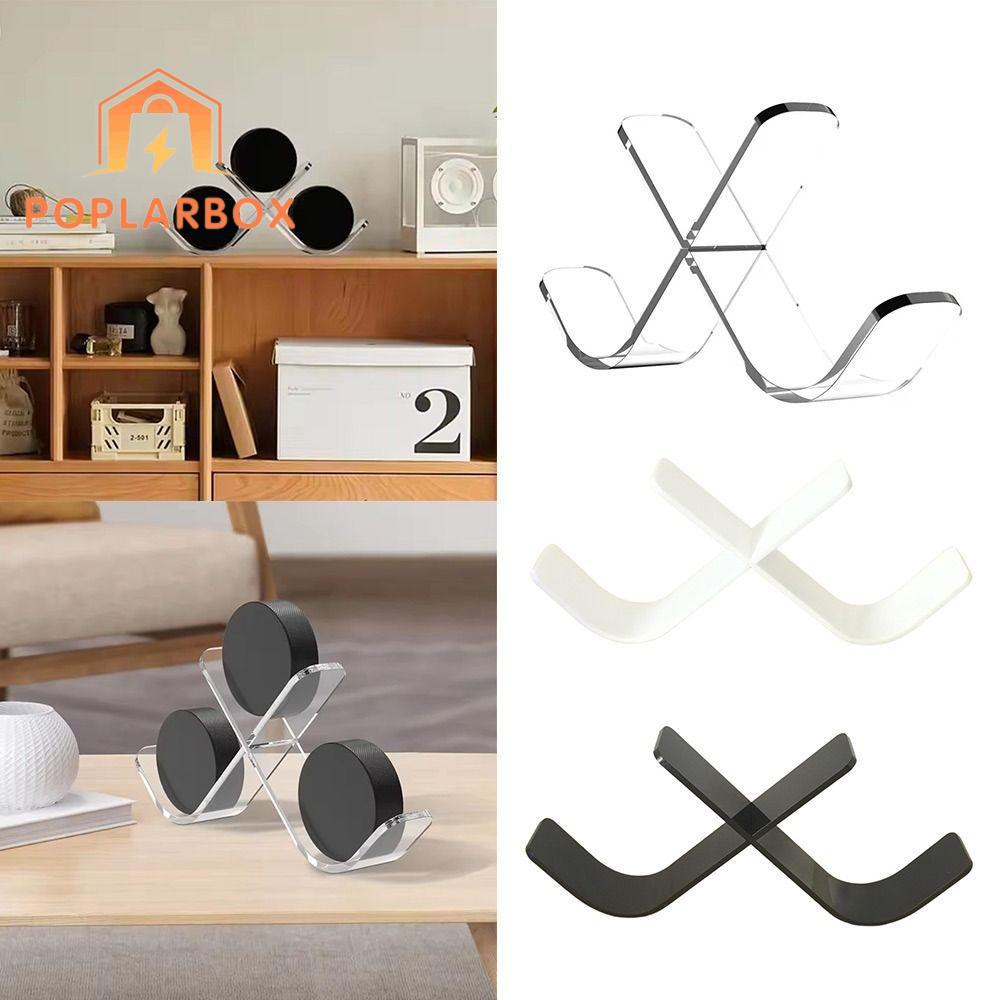 EPTRO Ice Hockey Puck ขาตั้งจอแสดงผล,กีฬาตกแต่ง Triple Hockey Puck Display, อะคริลิคโปร่งใส Desktop 