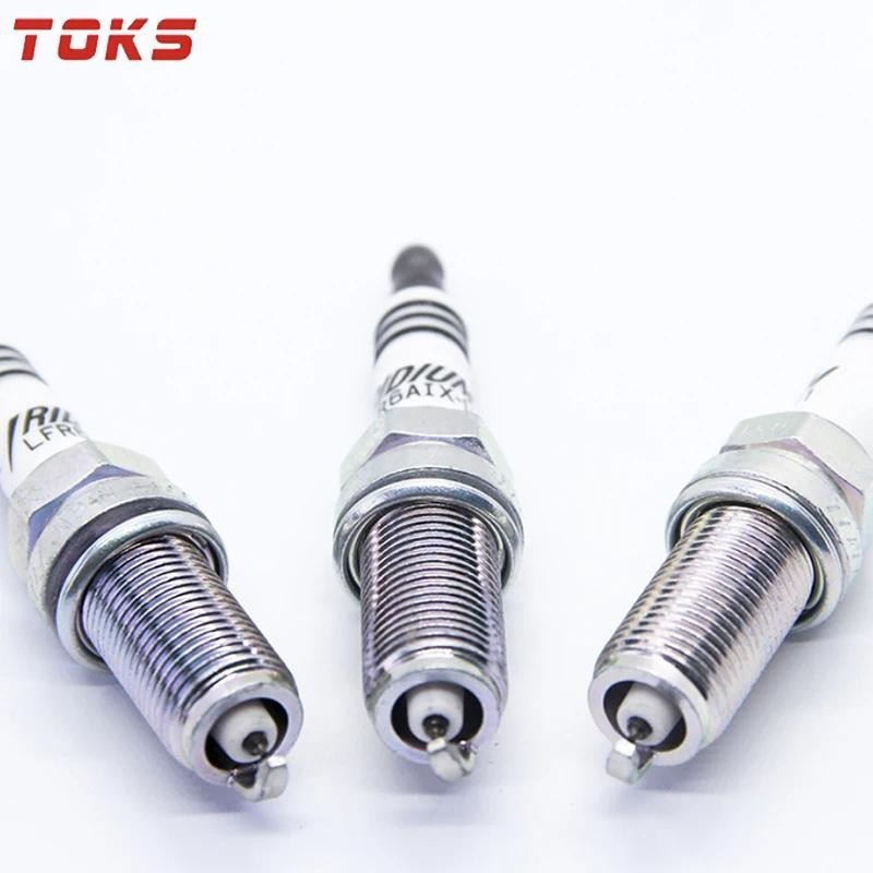 4-6 ชิ้น/ล็อต LFR6AIX-11 6619 Iridium Spark Plug สําหรับ Toyota Prado VX Volvo Honda Lexus Acura BMW