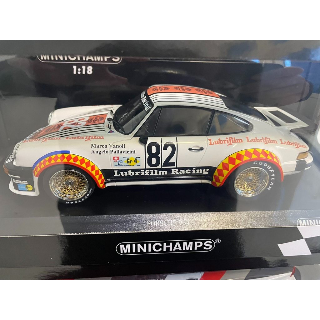 1/18 Mini Celleman 24H Win Porsche 934 Alloy ใหม่เอี่ยม