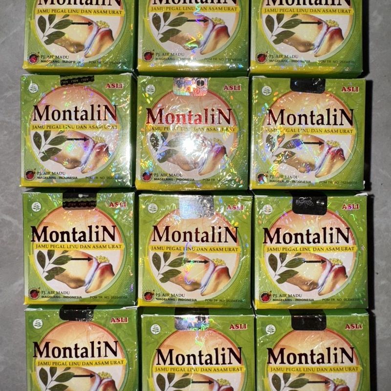 อินโดนีเซียมอนทาลินหนึ่งกล่อง10แพ็คของแท้พร้อมสต็อก24ชั่วโมงการจัดส่งความงาม4-1ความงาม4-1