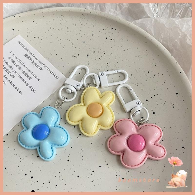 Boom Flower Key Chain Key Holder Fashion Key Rings Ornaments Car Pendant