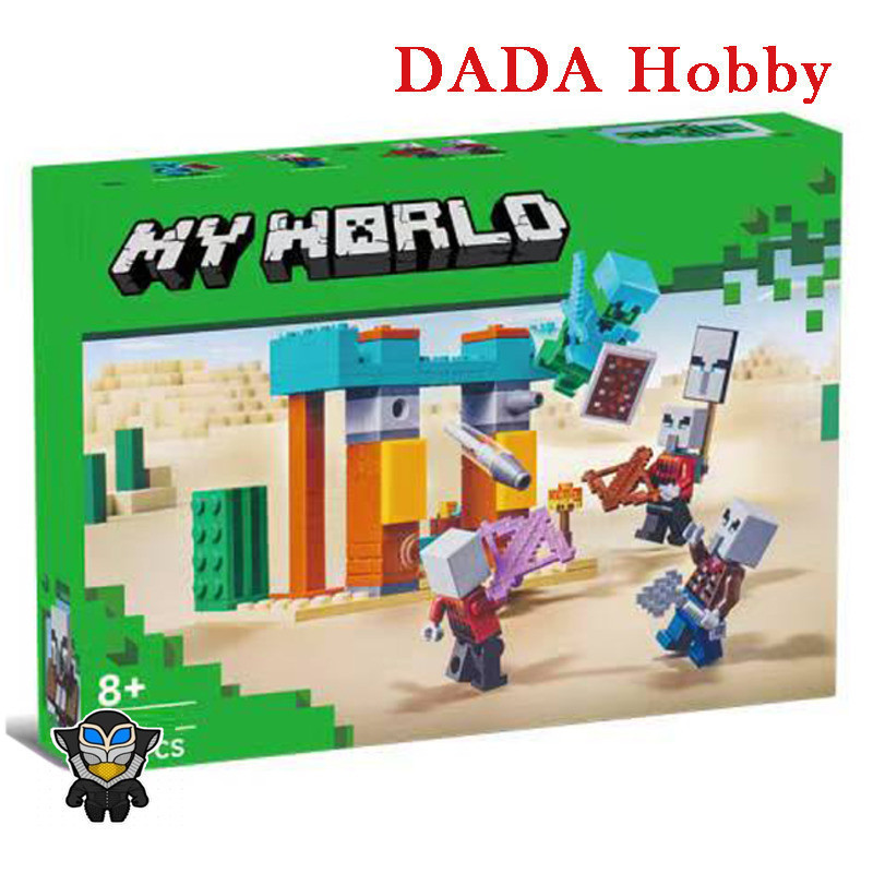 DADA Hobby DH3X เข้ากันได้กับ Minecraft 21267 The Illager Desert Patrol Building blocks EQ1