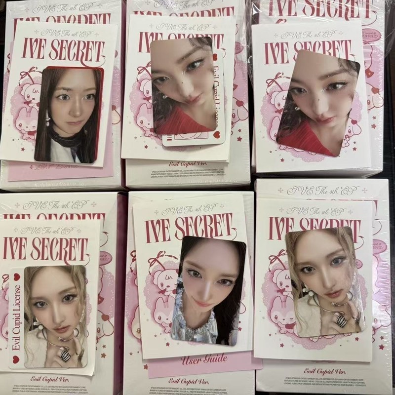 Ive Doll ive Fu Mini 4 Doll Zhang Yuanying An You Real Gold ตุ๊กตาฤดูใบไม้ร่วงตุ๊กตายี่ห้อใหม่ยังไม่