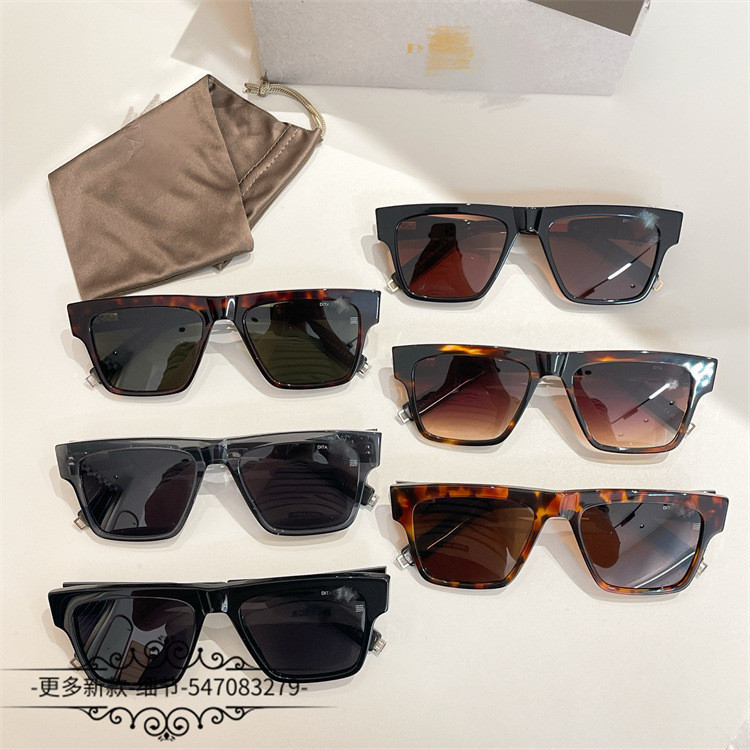 IIPD New square-frame trendy men's sunglasses, popular women's acetate sunglasses, trendy men's eyew