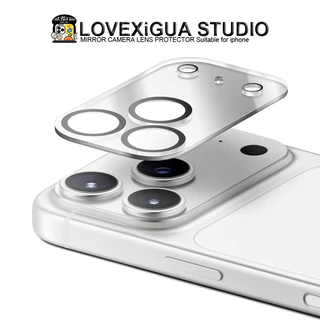 MIRROR CAMERA LENS PROTECTOR กระจกนิรภัยสําหรับ iPhone 17Pro Max 17 ฟิล์มกันรอยหน้าจอ