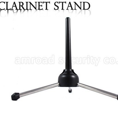 Spot Goods#Collapsible black tube stand for flute and clarinet Folding flute stand, instrument stand
