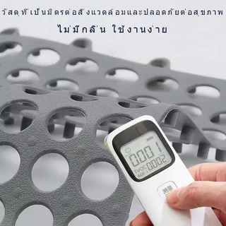 COD แผ่นรองกันลื่นในห้องน้ำ แผ่นกันลื่น PVC 30×30 ซม. ห้องน้ำ ระบายน้ำดี ไม่สะสมน้ำ ตัดได้ นวดเท้า ใช้งานง่าย