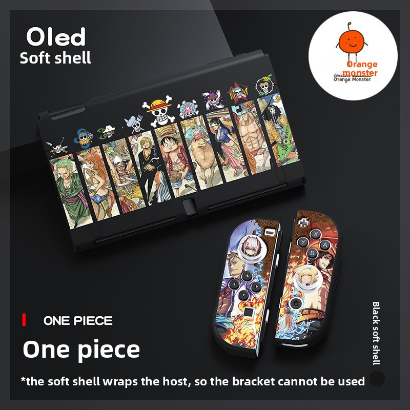 Nintendo Switch / Switch OLED Luffy & Zoro เคสป้องกัน TPU แบบนุ่มชิ้นเดียว ราคา ถูกที่สุด ดีลบีเคเค แกลเลอรีภาพที่ 7