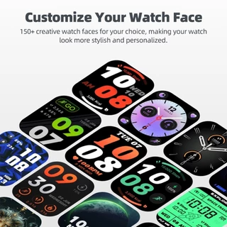 GOOJODOQ GPS+Alexa Smart Watch 3ATM waterproof For Outdoor Sports Health Monitoring