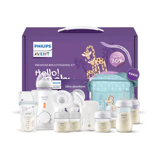 Philips Avent ฟิลิปส์ เอเวนท์ เซตปั๊มนมคุณแม่มือใหม่ Premium Breastfeeding Kit