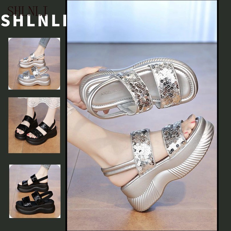 เวอร์ชั่นเกาหลีหนา Soled Non Slip รองเท้าแตะแบนผู้หญิง Breathable อเนกประสงค์Shose