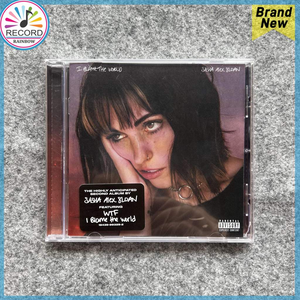 Sasha Alex Sloan I Blame The World Original CD Album [Sealed] Brand New IP00184 -TH2
