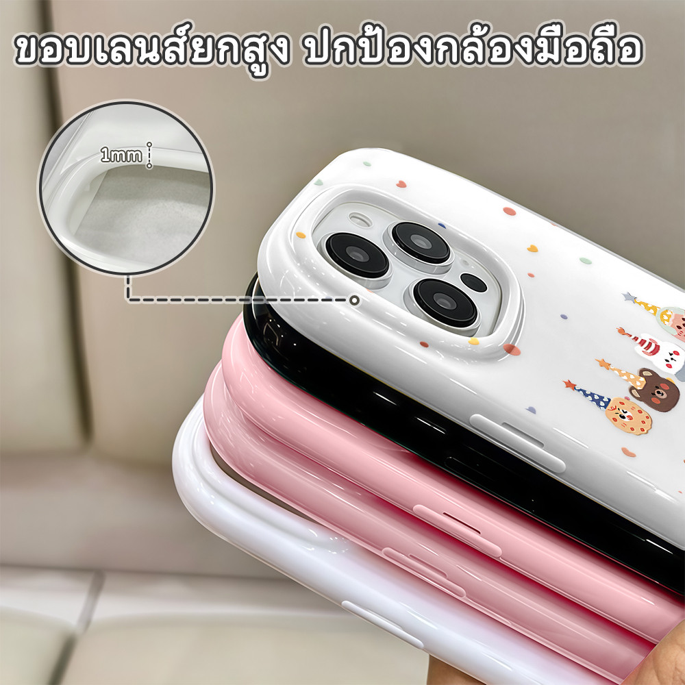 สต๊อกไทย เคสสำหรับไอโฟน15 ลายวันเกิดแอนิมอล รูปที่ 5