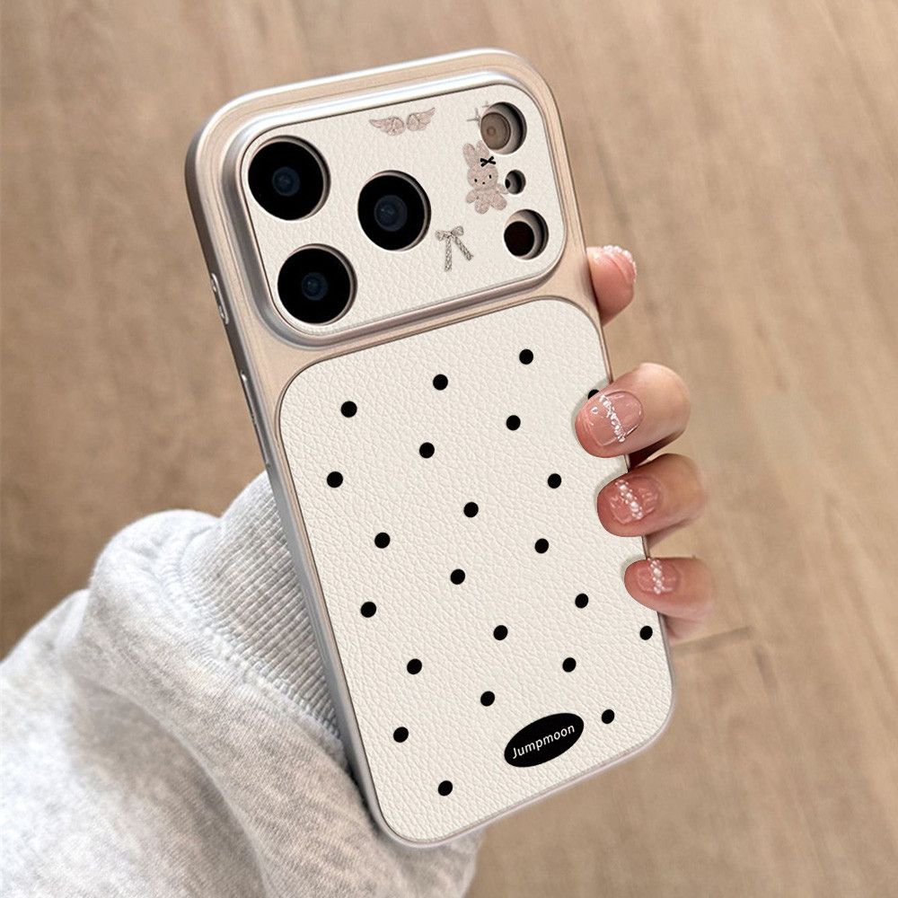 เคสมือถือ For iPhone 13 11 15 16 Pro Max Case iPhone 11 12 14 17 Pro Max 13 14 Pro Anti-loss ทำจากหนัง มีสายคล้องข้อมือ