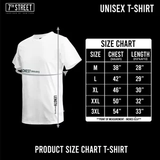 เสื้อยืด 7ᵗʰ Street รุ่น MSV ผ้า Cotton100% นุ่มสบาย ระบายอากาศได้ดี ไซส์ M Clothing Man
