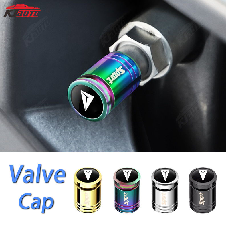 Deepal Alloy Valve Cap ปกป้องยางจาก Air Leakage อุปกรณ์ตกแต่งรถยนต์สําหรับ G318 L07 S07 S05 S09