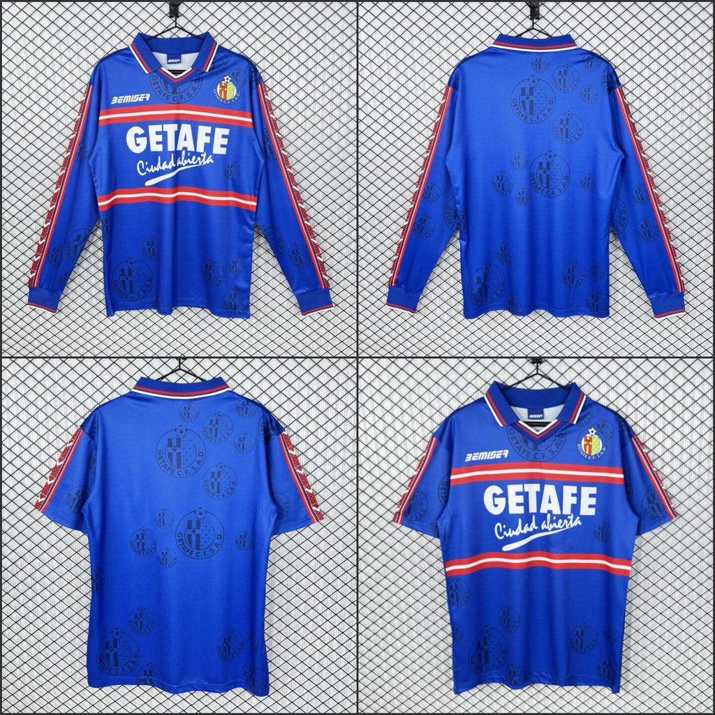 1998/99 Getafe Home Retro Soccer Jersey Football Vintage jersey Short Sleeve Football Uniform jersey