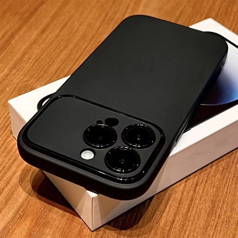 หรูหรา Matte ซิลิโคนนุ่มเคสโทรศัพท์สําหรับ iPhone 17 16 15 14 13 12 11 Pro Max Plus XS X XR วินาที 17 กันกระแทก