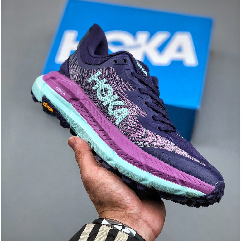 รองเท้าวิ่ง HOKA ONE ONE MAFATE SPEED 4 กันกระแทกดีสำหรับทั้งผู้ชายและผู้หญิง D119 LHRP
