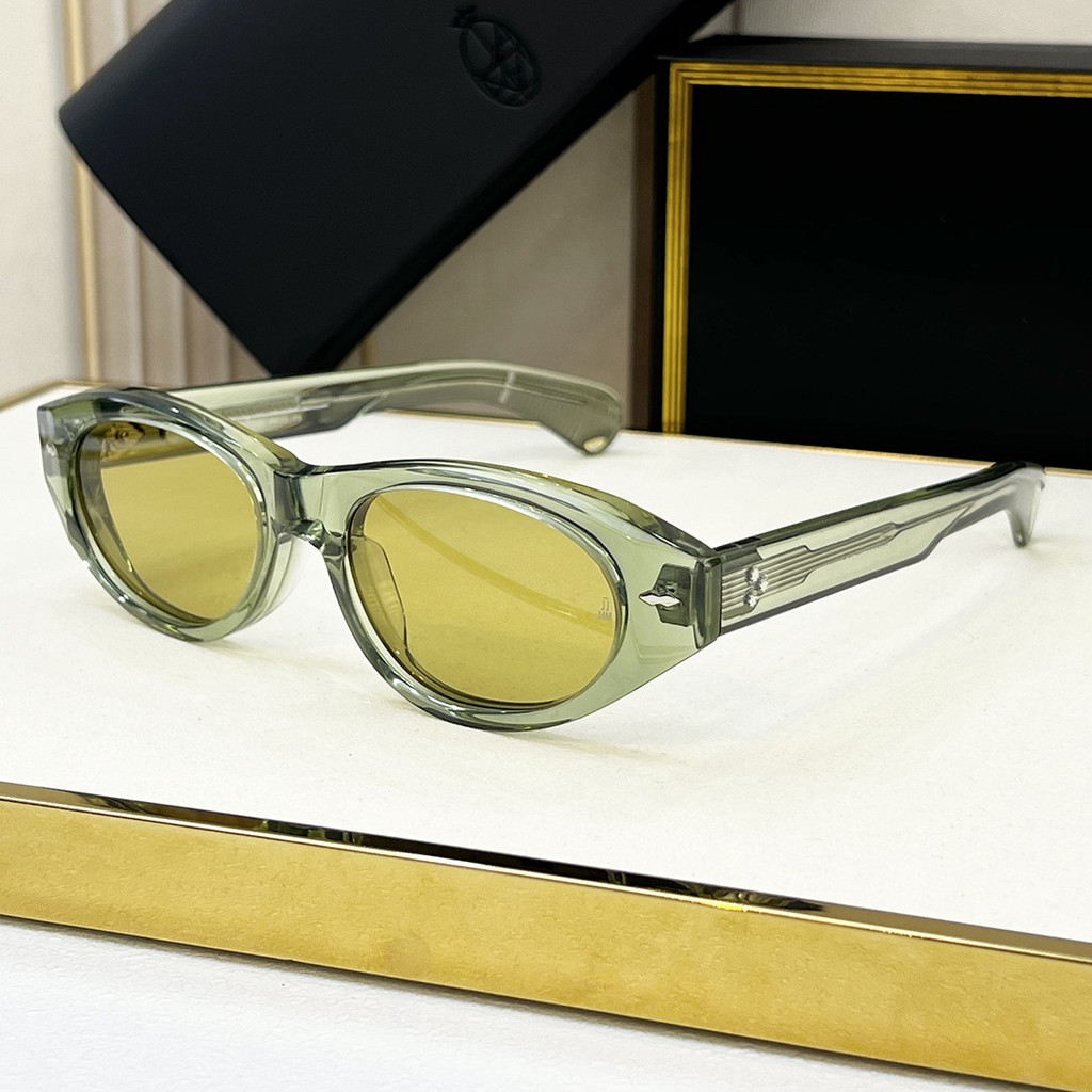 แว่นตากันแดด Jacques Marie Mage แบบคลื่นตาแมว ตามแฟชั่น unisex ปกป้องแสง UV