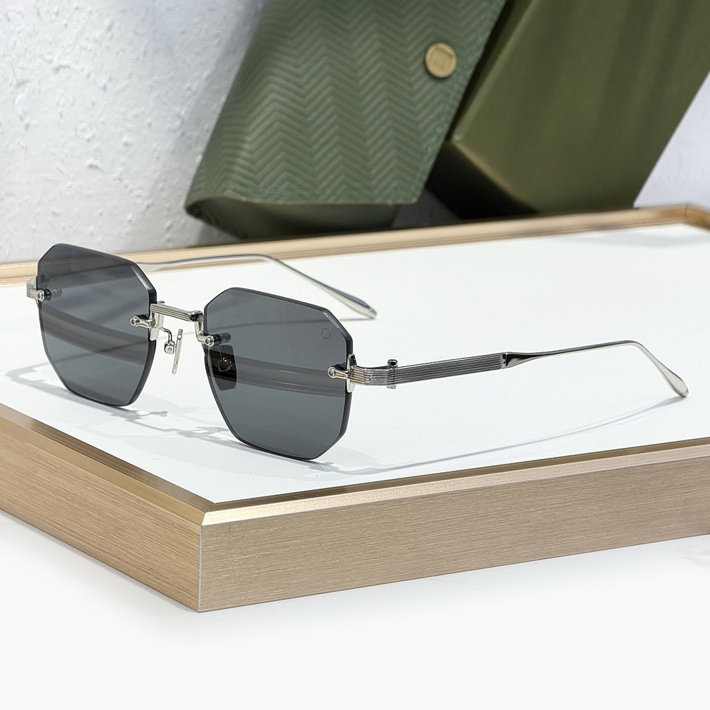 ITGO AKONI 308 Designer สไตล์ญี่ปุ่น Handmade Frameless Square แว่นตากันแดดผู้ชายวันหยุด Photo แว่นต