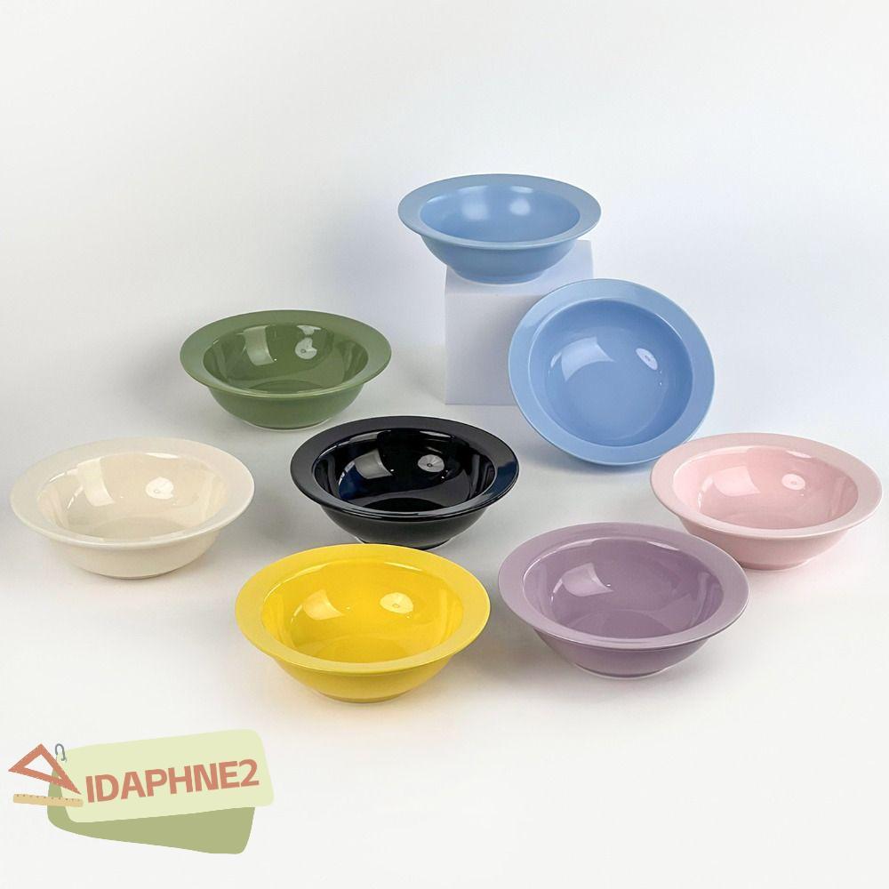 อิดาฟี2ชามน้ําสัตว์เลี้ยงชามแมวเซรามิกเส้นผ่าศูนย์กลางขนาดใหญ่สีทึบชามสุนัขอุปกรณ์ให้อาหารสัตว์เลี้ยง