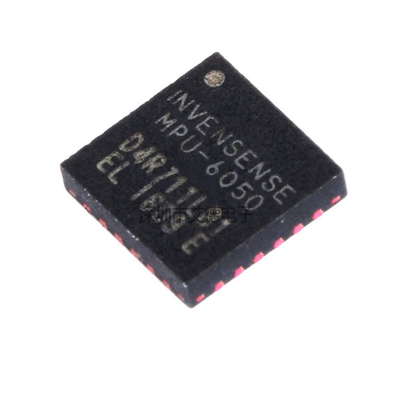 ((1 ชิ้น) ชิ้นส่วนอิเล็กทรอนิกส์ MPU-6050 MPU6050 QFN24 Gyroscope 9 แกนโปรแกรม Accelerator ชิป