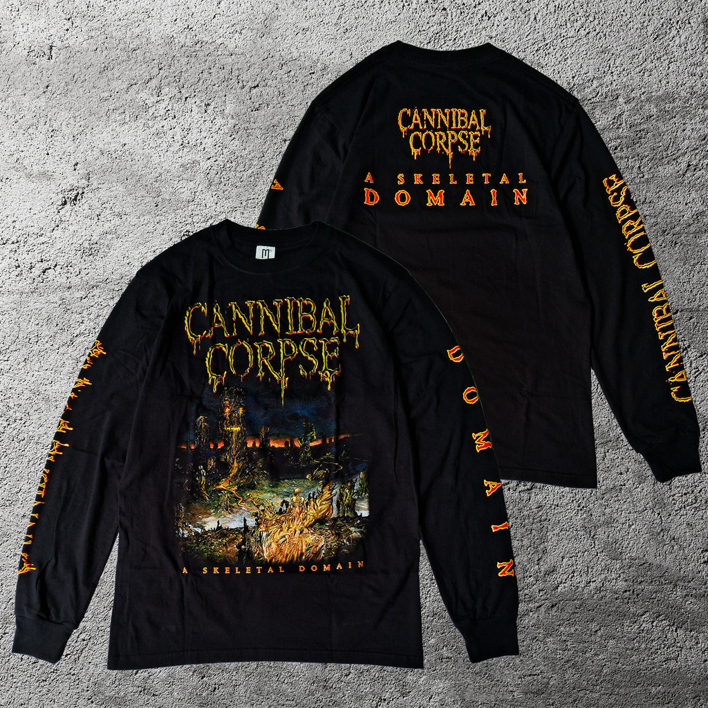 Longsleeves Band Cannibal Corpse - Skeletal Domain Builtup Premium