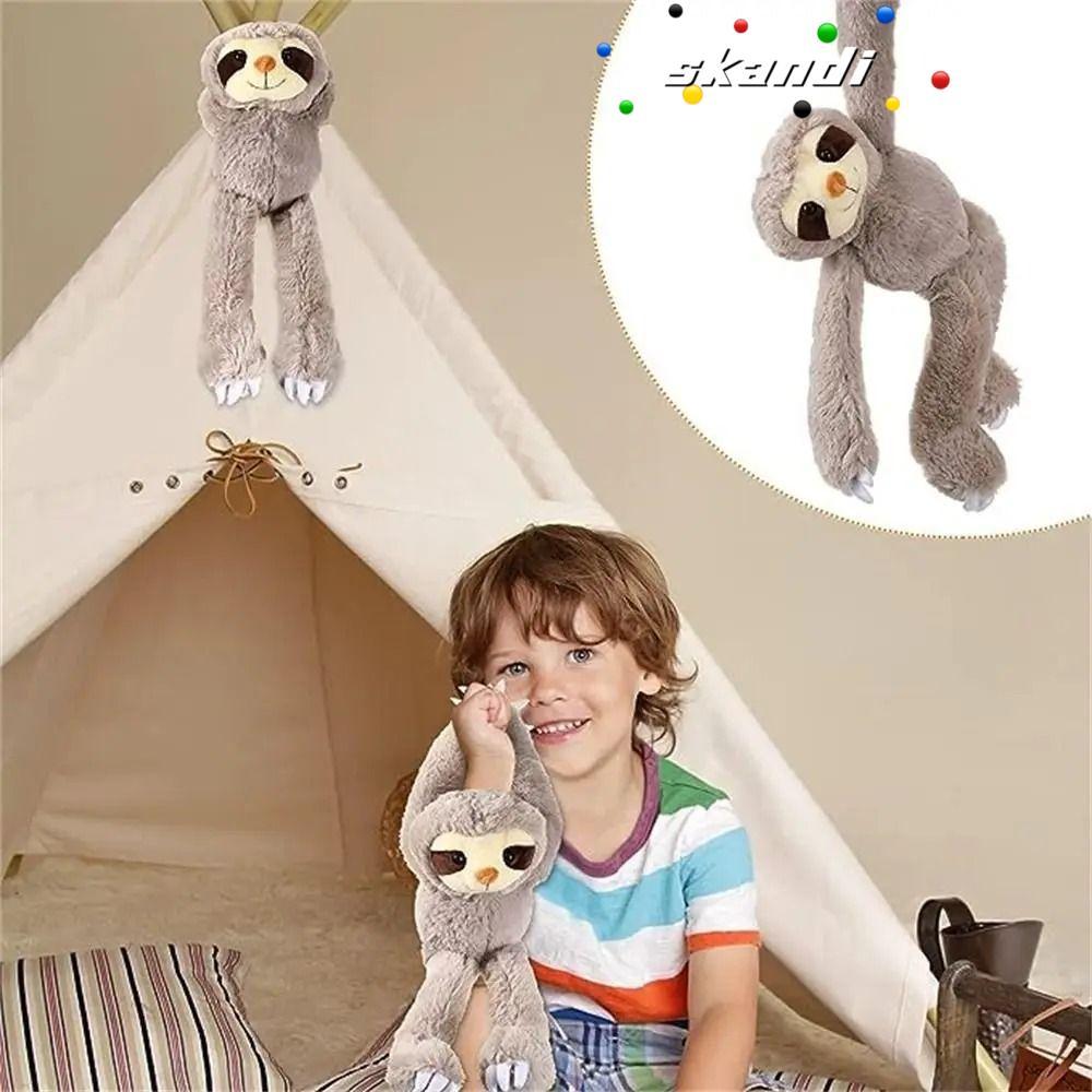 ของเล่นตุ๊กตา SKANDI Sloth, ตุ๊กตา Sloth ตุ๊กตา, ตุ๊กตา Cute Plush Curtain Tieback ของขวัญวันเกิด
