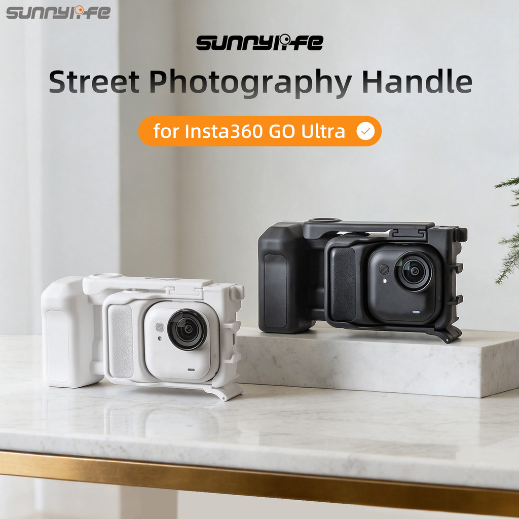 สําหรับ Insta360 GO Ultra Street กล้องจับ Quick Disassembly กรงกระต่าย Street Sweeping Grip กรอบอุปกรณ์เสริม