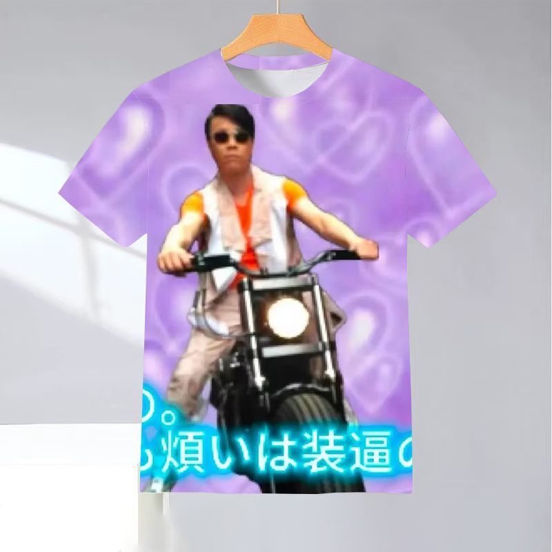 เสื้อยืดแขนสั้นรอบคอ ออกแบบทันสมัยสไตล์ RNB เหมาะสำหรับวัยรุ่นในฤดูร้อน