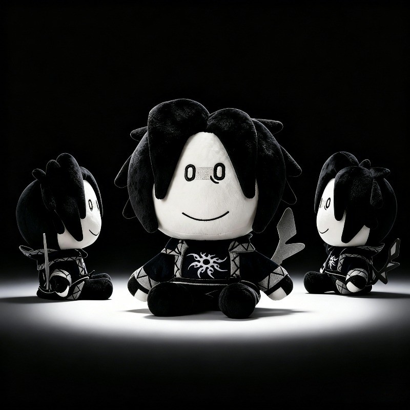 Hot Artful Roblox Forsaken Two-Time Plush ของเล่นตุ๊กตาตุ๊กตานุ่มเกมอุปกรณ์ต่อพ่วงของขวัญสําหรับแฟนเด็ก