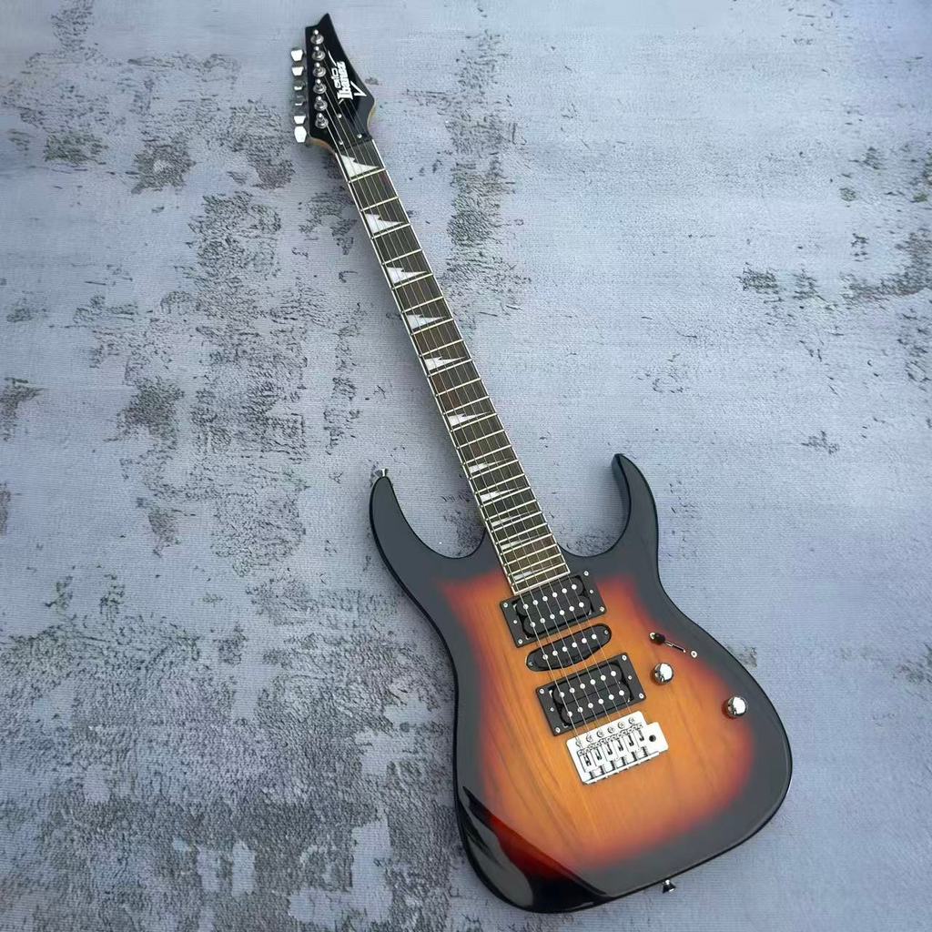Ibanez RG Gio Series GRG170DX Sunburst กีตาร์ไฟฟ้ากีตาร์มืออาชีพ