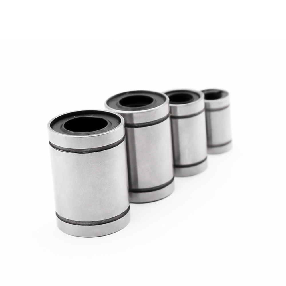 อุปกรณ์เสริมเครื่องพิมพ์ 3D แบริ่งเชิงเส้นเลื่อน LM6 8 10 12 16 20UU Linear Sports Extension